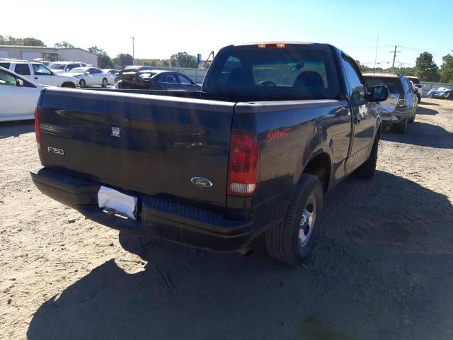 1FTZF1728YNA09241 - 2000 FORD F-150 BLACK photo 4