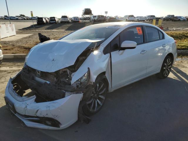 19XFB2F96FE221155 - 2015 HONDA CIVIC EXL Ağ foto 2