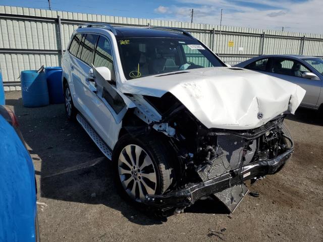 4JGDF6EE1JB112475 - 2018 MERCEDES-BENZ GLS 450 4M WHITE photo 1