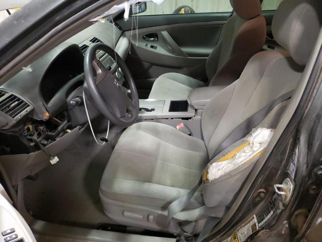 4T4BE46K49R102256 - 2009 TOYOTA CAMRY BASE GRAY photo 7