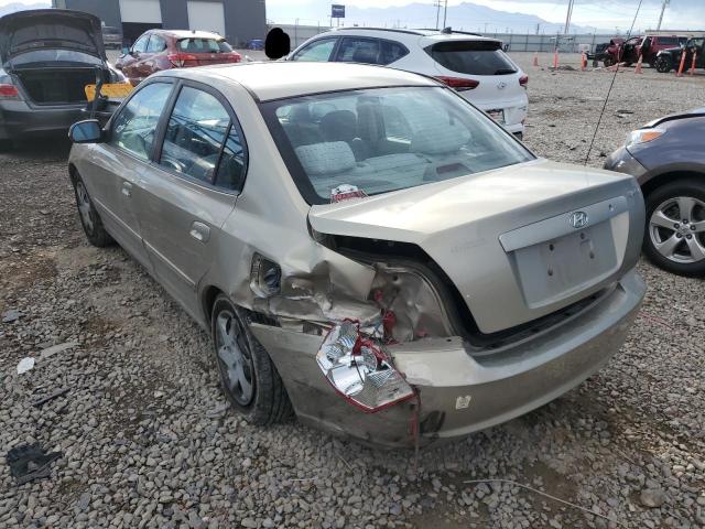 KMHDN46D95U053134 - 2005 HYUNDAI ELANTRA TAN photo 3