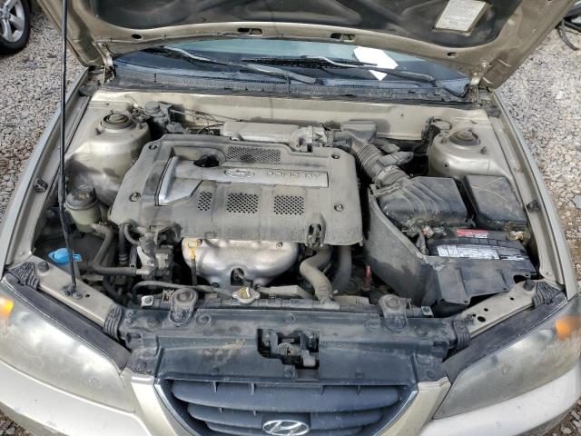 KMHDN46D95U053134 - 2005 HYUNDAI ELANTRA TAN photo 7