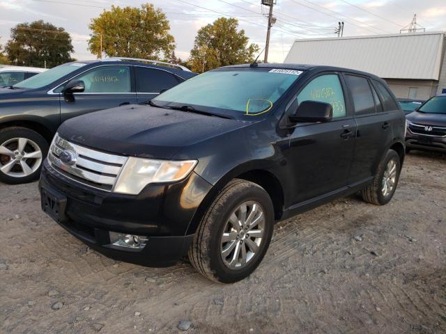 2FMDK49C07BA85975 - 2007 FORD EDGE SEL P BLACK photo 2