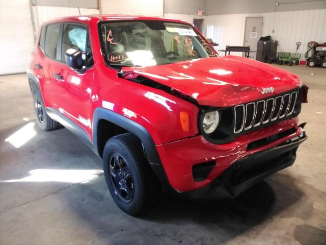 ZACNJBAB5LPK97776 - 2020 JEEP RENEGADE S RED photo 1