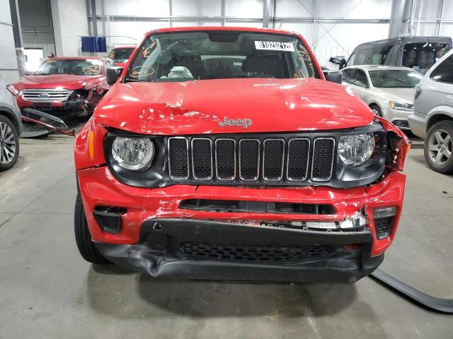 ZACNJBAB5LPK97776 - 2020 JEEP RENEGADE S RED photo 9