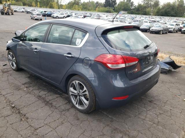 KNAFX5A82G5603825 - 2016 KIA FORTE EX GRAY photo 3