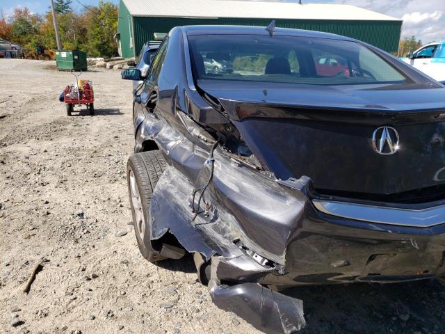 19UUA8F56DA007035 - 2013 ACURA TL TECH GRAY photo 9