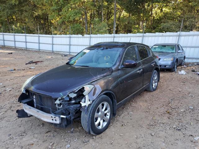 JNKAJ09E68M303674 - 2008 INFINITI EX35 BASE BLACK photo 2