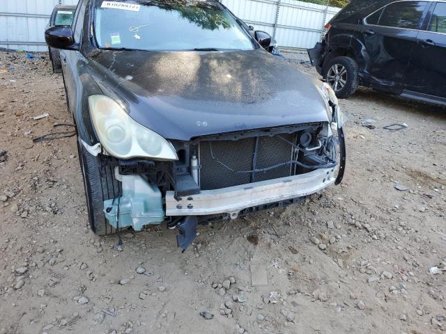 JNKAJ09E68M303674 - 2008 INFINITI EX35 BASE BLACK photo 9