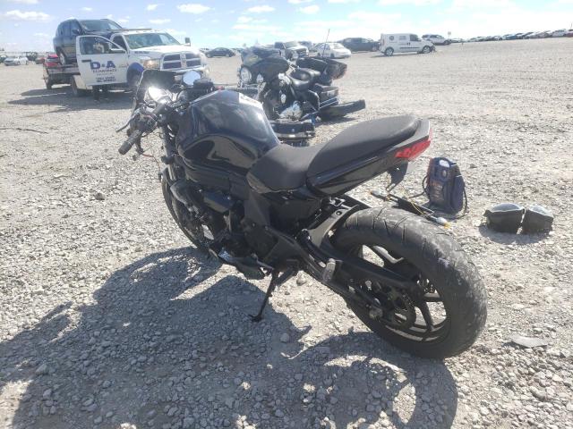 JKAEXEE10EDA16213 - 2014 KAWASAKI EX650 E BLACK photo 3