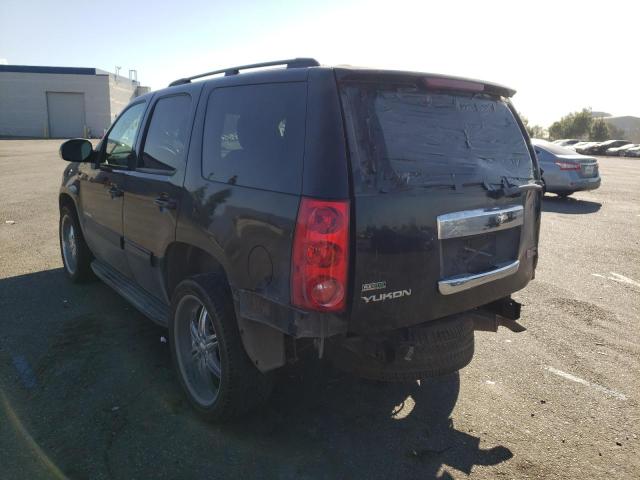 1GKS1AE08BR312641 - 2011 GMC YUKON SLE BLACK photo 3