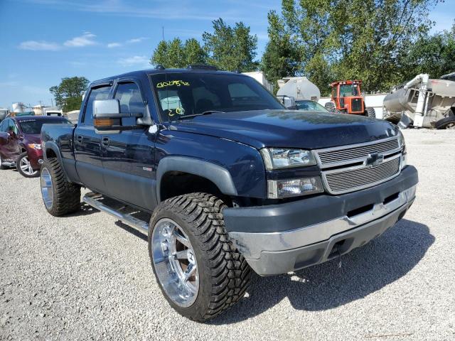 1GCHK23235F931974 - 2005 CHEVROLET SILVERADO BLUE photo 1