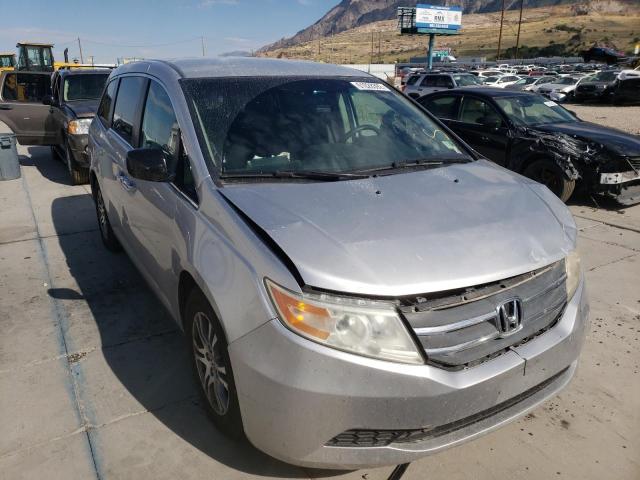 5FNRL5H43BB012375 - 2011 HONDA ODYSSEY EX SILVER photo 1