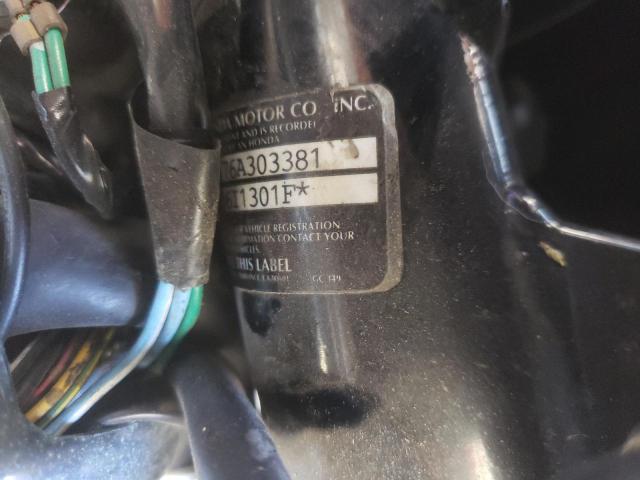 1HFSC52676A303381 - 2006 HONDA VTX1300 BLUE photo 10