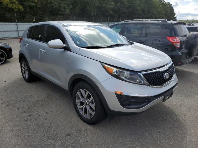 KNDPB3AC0E7586345 - 2014 KIA SPORTAGE B SILVER photo 1