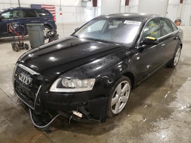 WAUEL74F35N101318 - 2005 AUDI A6 S-LINE BLACK photo 2