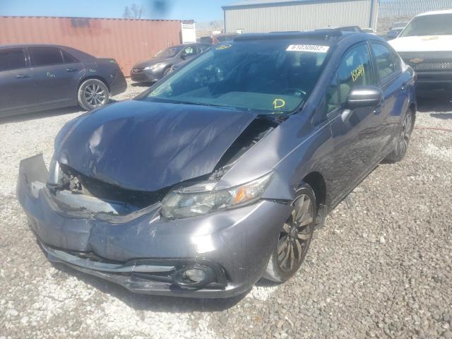 19XFB2F95EE074289 - 2014 HONDA CIVIC EXL Boz foto 2