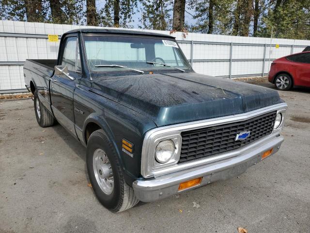 CCE242Z130915 - 1972 CHEVROLET C20 GREEN photo 1