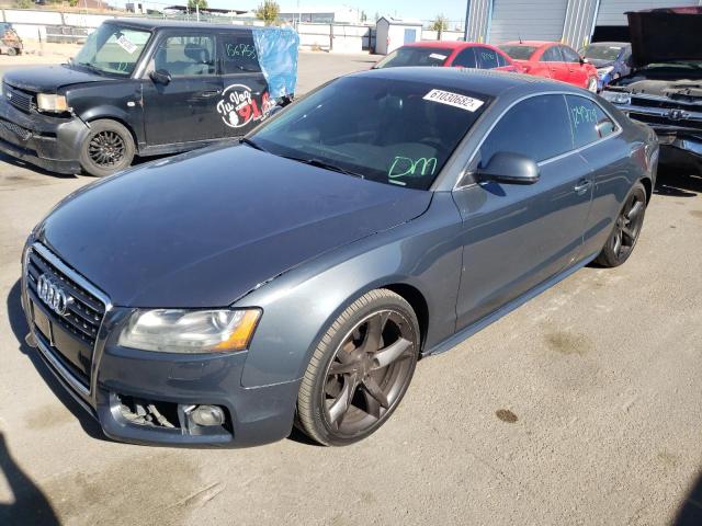 WAUDK78T19A026064 - 2009 AUDI A5 QUATTRO GRAY photo 2