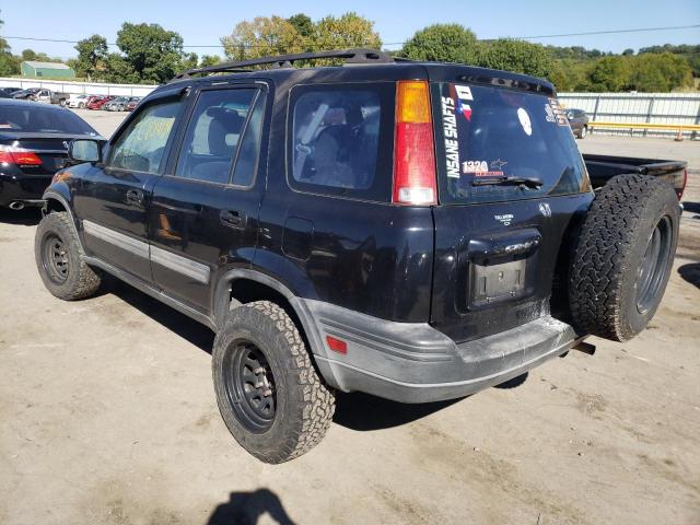 JHLRD28451S013463 - 2001 HONDA CR-V LX BLACK photo 3