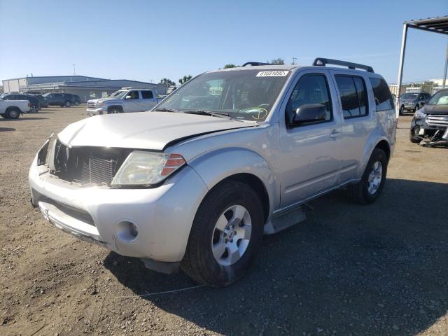 5N1AR18U88C650367 - 2008 NISSAN PATHFINDER SILVER photo 2