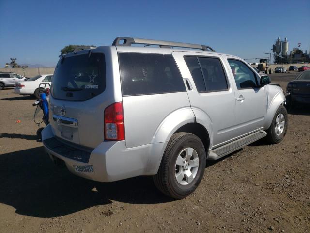 5N1AR18U88C650367 - 2008 NISSAN PATHFINDER SILVER photo 4