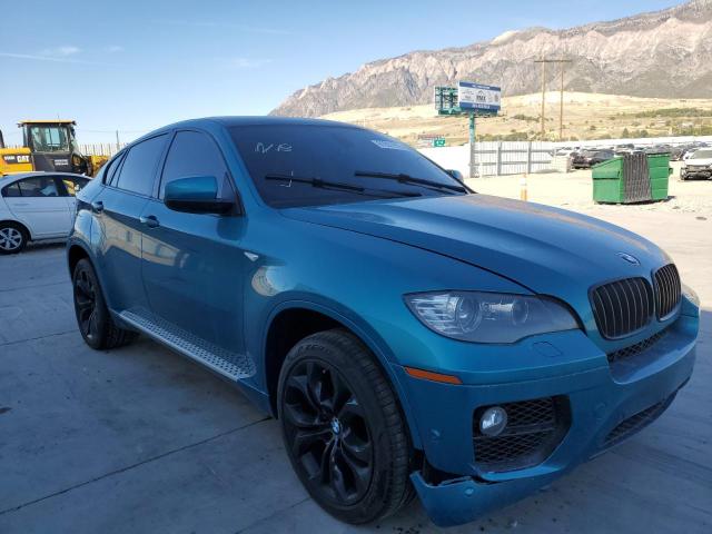 5UXFG8C52EL593084 - 2014 BMW X6 XDRIVE5 BLUE photo 1
