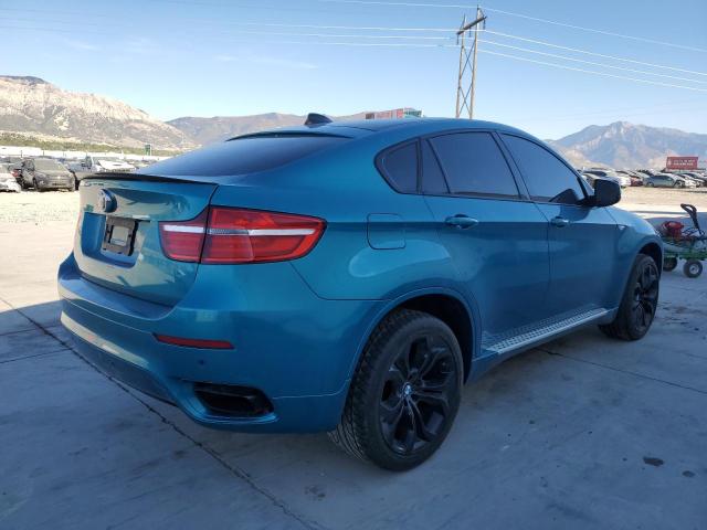 5UXFG8C52EL593084 - 2014 BMW X6 XDRIVE5 BLUE photo 4