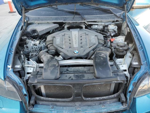 5UXFG8C52EL593084 - 2014 BMW X6 XDRIVE5 BLUE photo 7