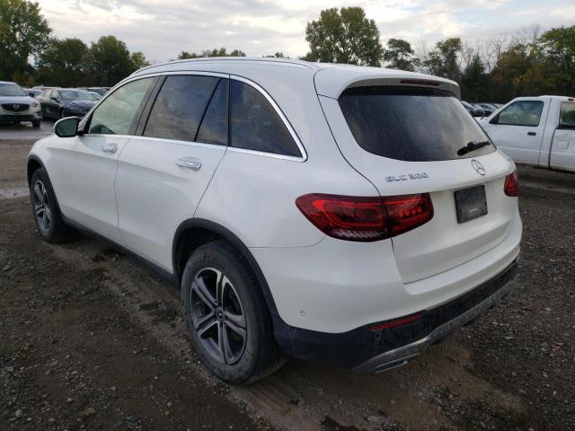 W1N0G8EB2MF891523 - 2021 MERCEDES-BENZ GLC 300 4M WHITE photo 3