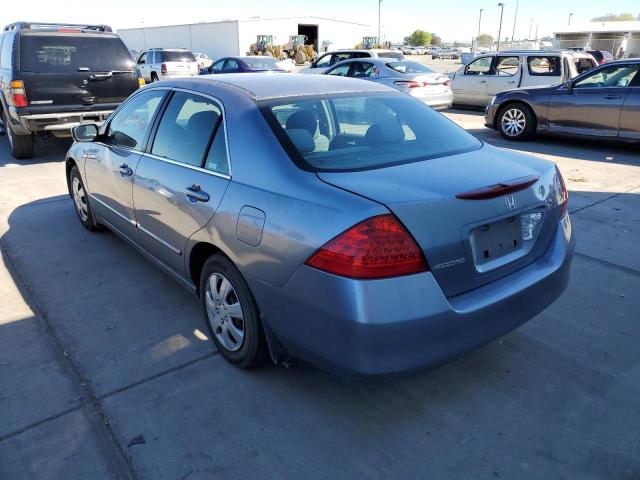 1HGCM56407A126230 - 2007 HONDA ACCORD LX BLUE photo 3