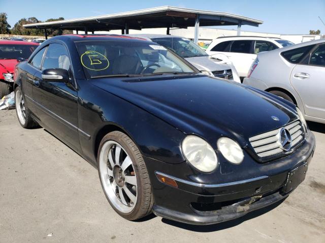 WDBPJ75J61A018356 - 2001 MERCEDES-BENZ CL 500 BLACK photo 1