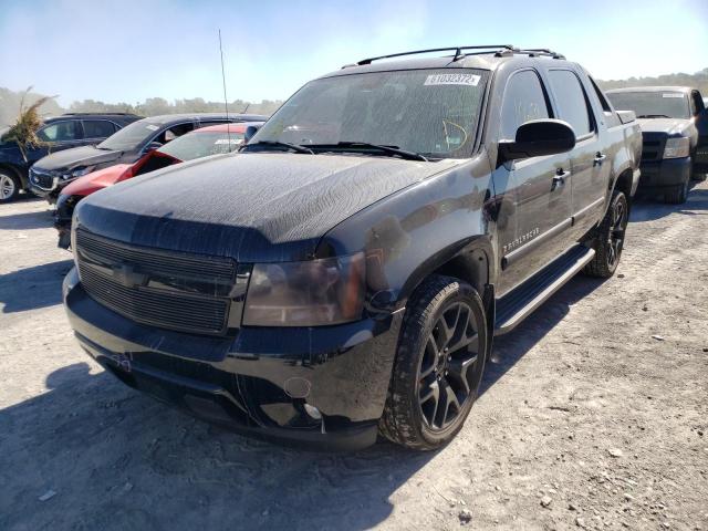 3GNEK12377G108108 - 2007 CHEVROLET AVALANCHE BLACK photo 2