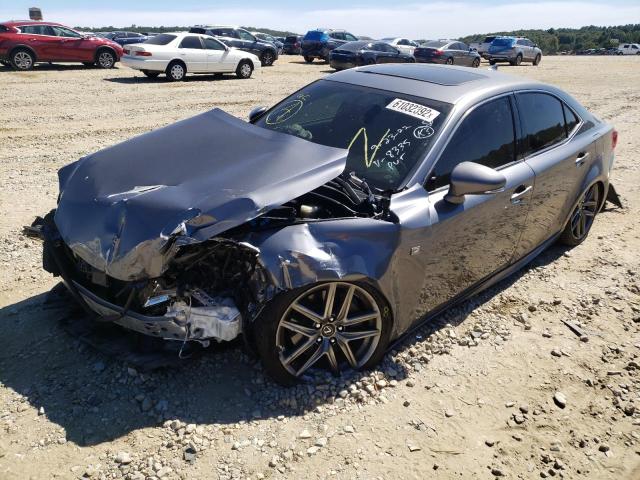 JTHBA1D26G5038335 - 2016 LEXUS IS 200T GRAY photo 2