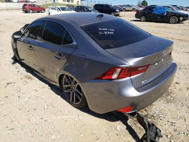 JTHBA1D26G5038335 - 2016 LEXUS IS 200T GRAY photo 3