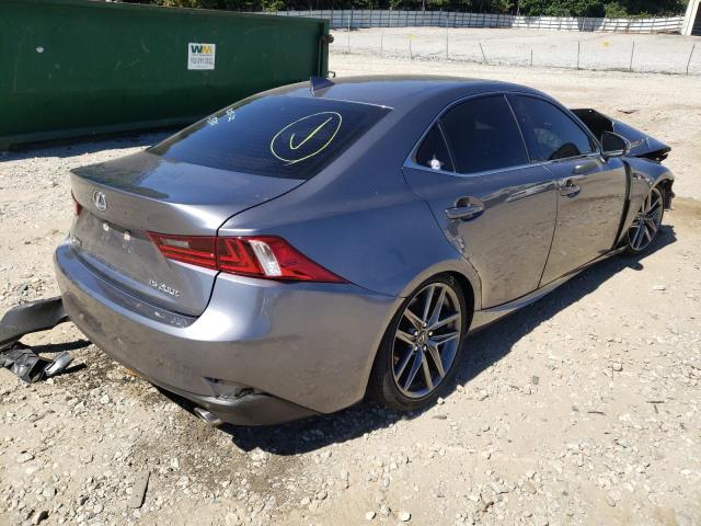 JTHBA1D26G5038335 - 2016 LEXUS IS 200T GRAY photo 4