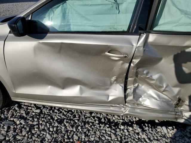 3VW2K7AJ2EM207669 - 2014 VOLKSWAGEN JETTA BASE BEIGE photo 10