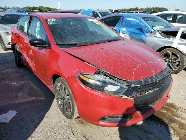 1C3CDFFA9GD822808 - 2016 DODGE DART SXT S RED photo 1