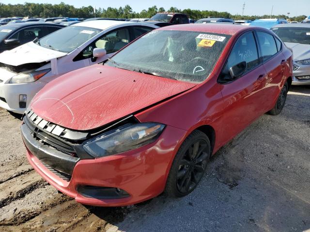 1C3CDFFA9GD822808 - 2016 DODGE DART SXT S RED photo 2