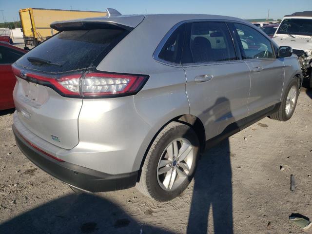 2FMPK3J91HBC36542 - 2017 FORD EDGE SEL SILVER photo 4