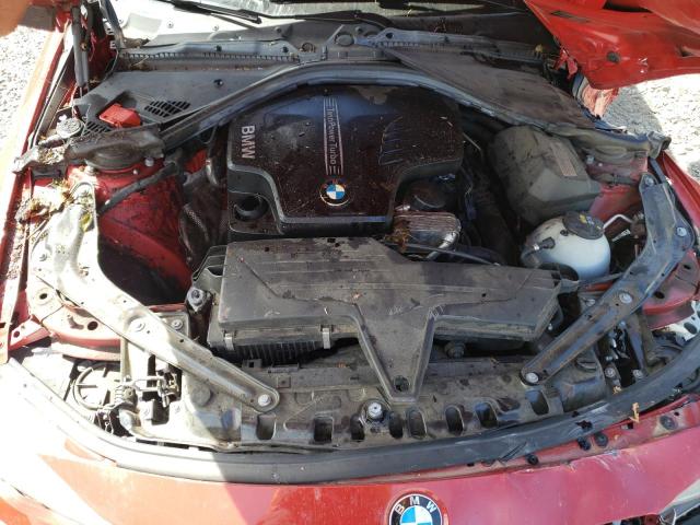 WBA3V5C52FP751861 - 2015 BMW 428 I RED photo 7