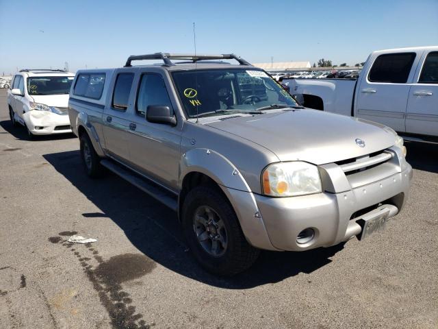 1N6ED29X44C453819 - 2004 NISSAN FRONTIER C GRAY photo 1