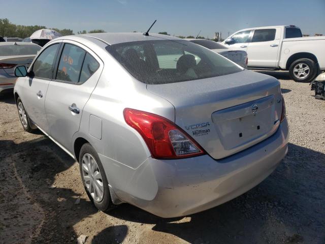 3N1CN7AP4CL904544 - 2012 NISSAN VERSA S SILVER photo 3