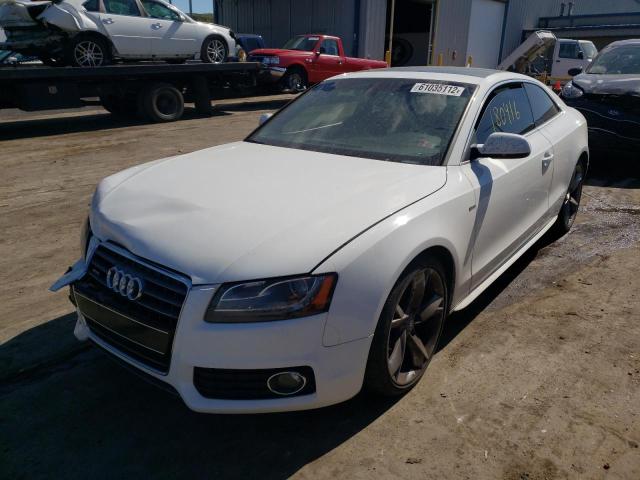 WAUWFAFR8AA033423 - 2010 AUDI A5 PRESTIG WHITE photo 2