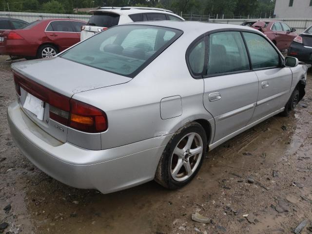 4S3BE625447208188 - 2004 SUBARU LEGACY L S SILVER photo 4