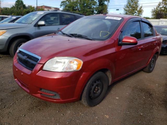 KL1TD5DE1BB161279 - 2011 CHEVROLET AVEO LS 红色 照片 2