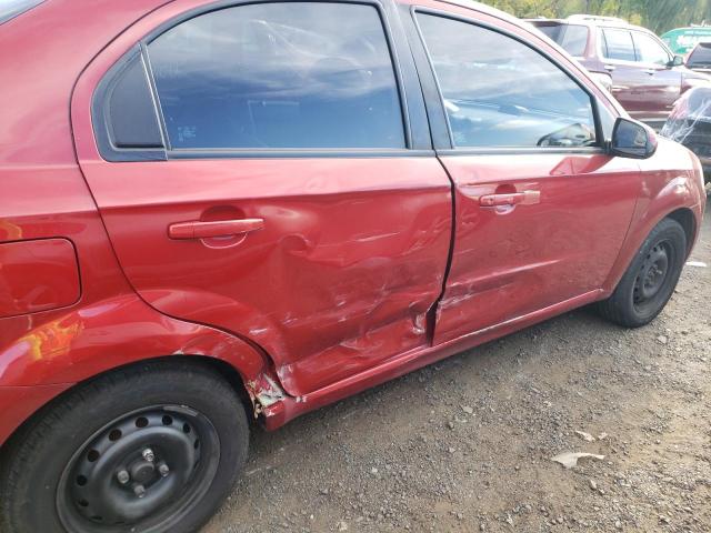 KL1TD5DE1BB161279 - 2011 CHEVROLET AVEO LS 红色 照片 9