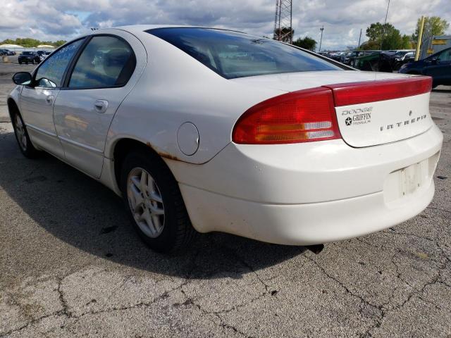 2B3HD46R84H611899 - 2004 DODGE INTREPID S WHITE photo 3