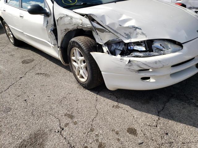 2B3HD46R84H611899 - 2004 DODGE INTREPID S WHITE photo 9