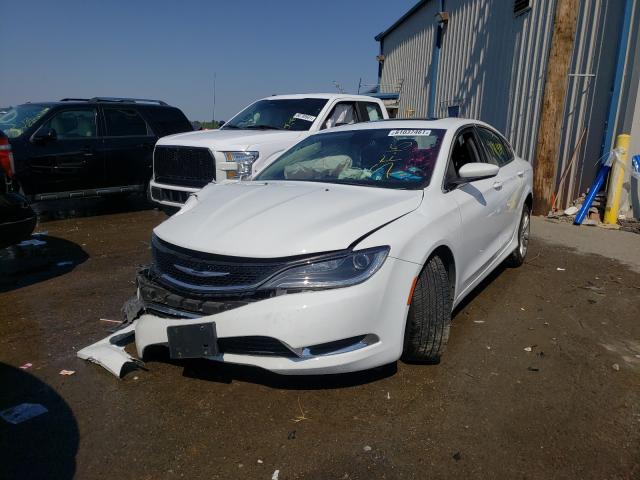 1C3CCCAB4FN741354 - 2015 CHRYSLER 200 LIMITE WHITE photo 2